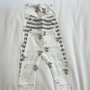 BabyGap Star Wars 3 pair pull on pants set